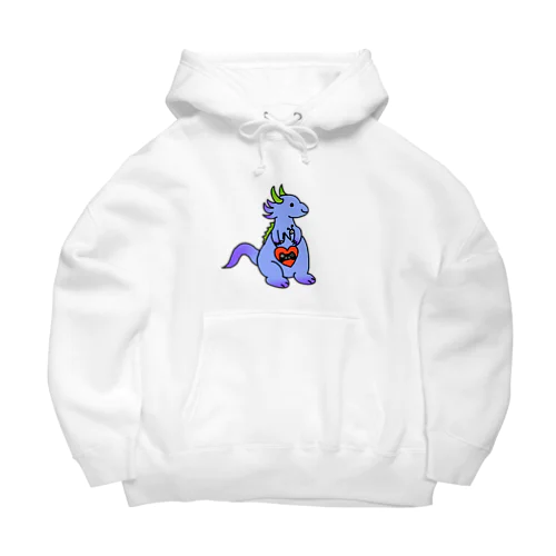 にょぼドラゴン青 Big Hoodie