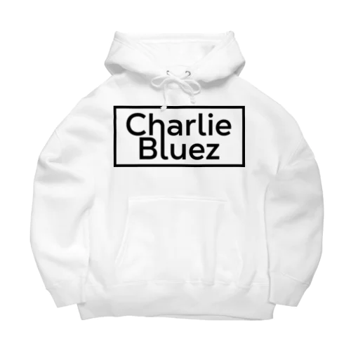 CharlieBluezロゴデザイン ビッグシルエットパーカー