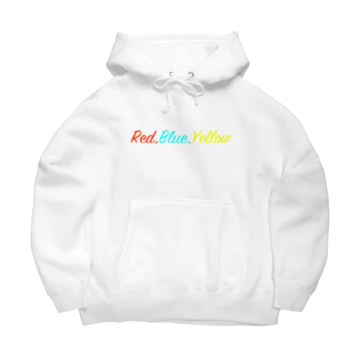 Red,Blue,Yellow Big Hoodie