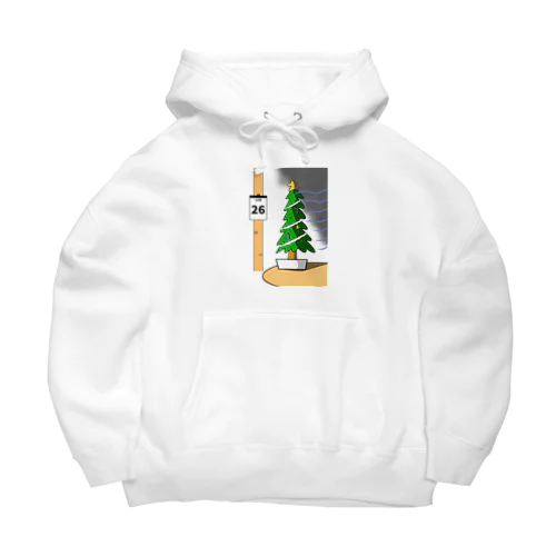 クリスマスの終わり Big Hoodie