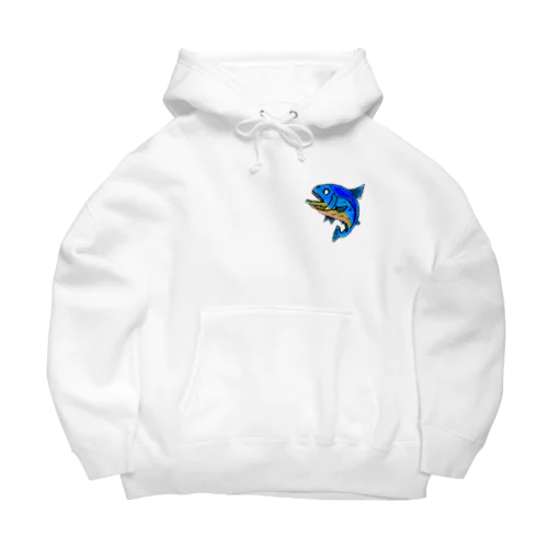 ピラニアくん Big Hoodie