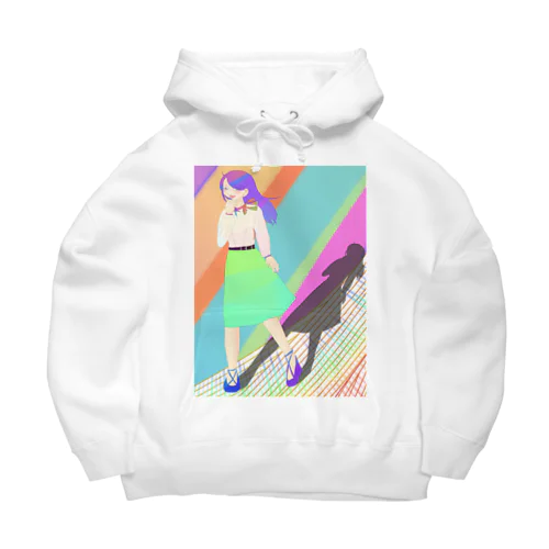 彩りを歩く Big Hoodie