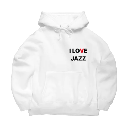 I LOVE JAZZ ビッグシルエットパーカー