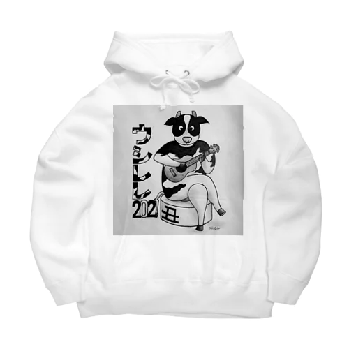 干支 ウシレレ Big Hoodie