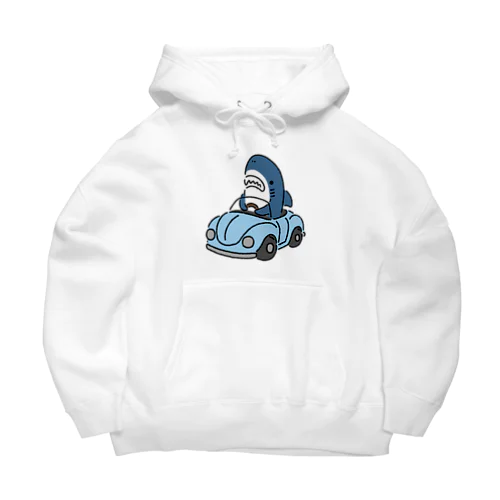 運転を覚えたサメ2021 Big Hoodie