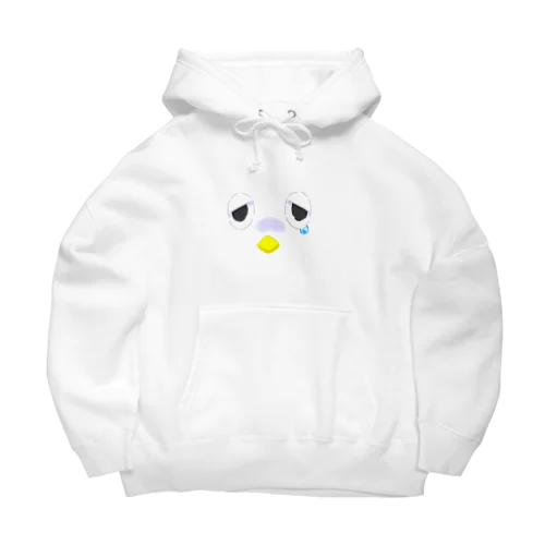 ニワトリくんのお顔パーカー Big Hoodie