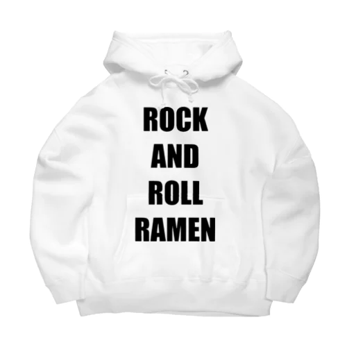 ROCK AND ROLL RAMEN ビッグシルエットパーカー