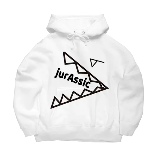 jurassic ビッグシルエットパーカー