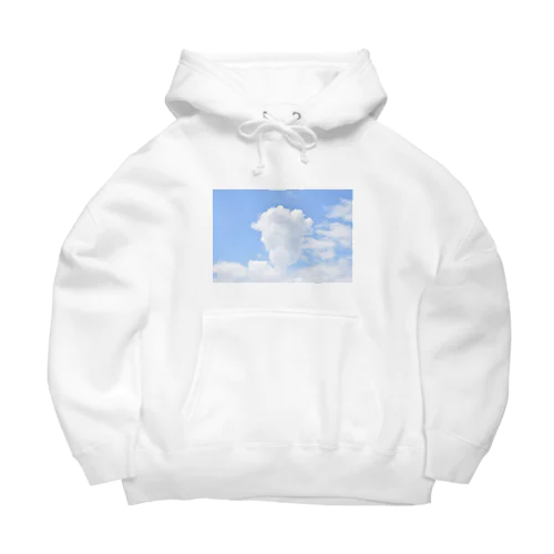 クリームソーダな空 Big Hoodie