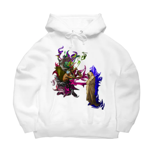  Battle with the devil Big Hoodie