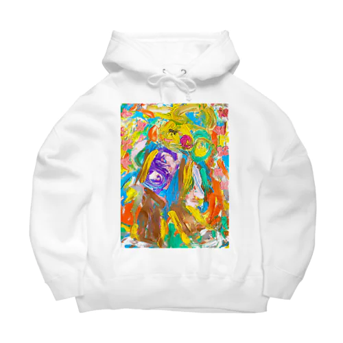 春ルンルンコ Big Hoodie