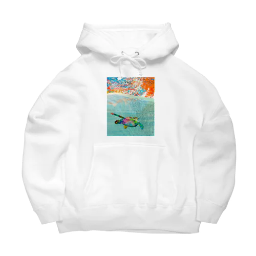 ウミガメ Big Hoodie