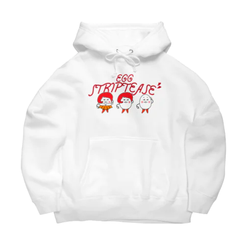 EGG STRIPTEASE Big Hoodie