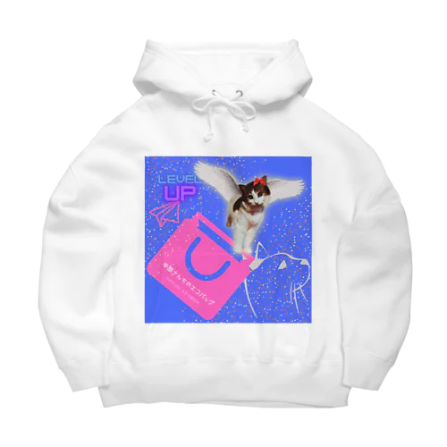 momo_emi バッグがあればとりあえず入る猫 Big Hoodie