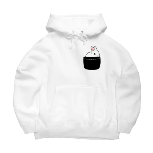 ポケットにウサギを飼うグッズ Big Hoodie