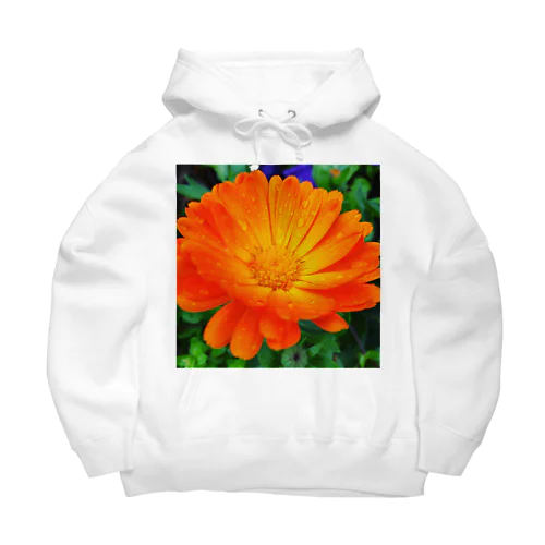 オレンジの花 Big Hoodie