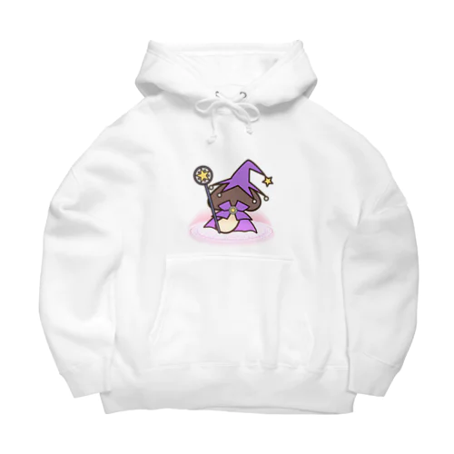 ほし☆しいたけ（パープル） Big Hoodie