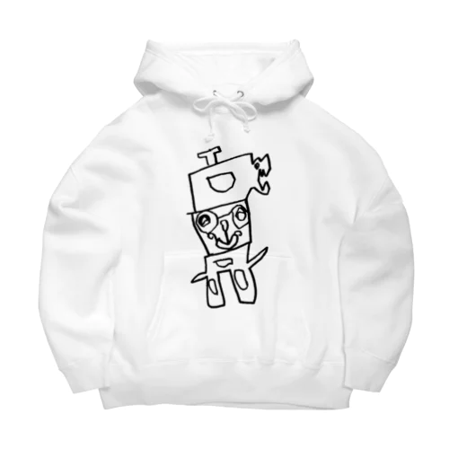 ロエル君4歳 （BW）  Big Hoodie