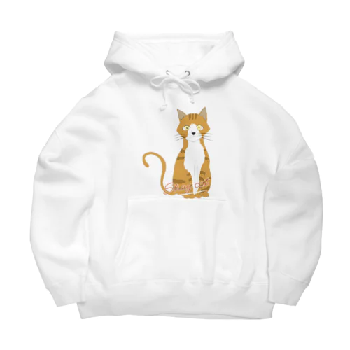 野良猫ちゃん Big Hoodie