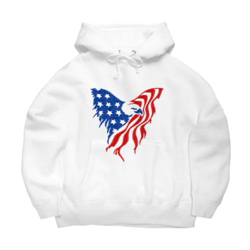 American Bald Eagle Big Hoodie