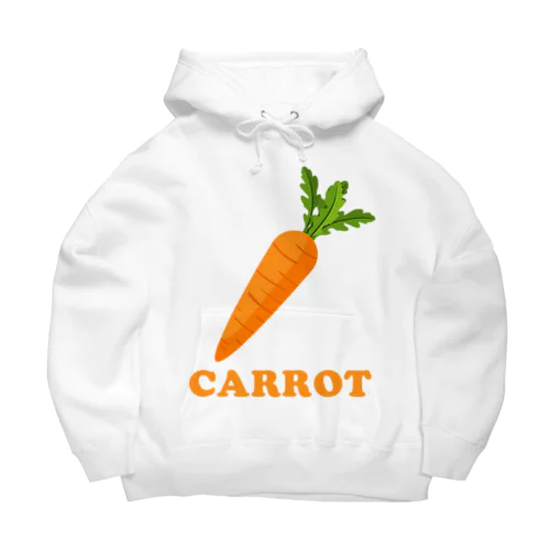 CARROT-ニンジン- ビッグシルエットパーカー