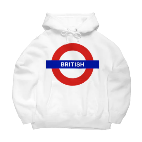 BRITISH-ブリティッシュ- ビッグシルエットパーカー