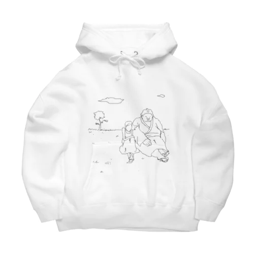 sumo girl Big Hoodie