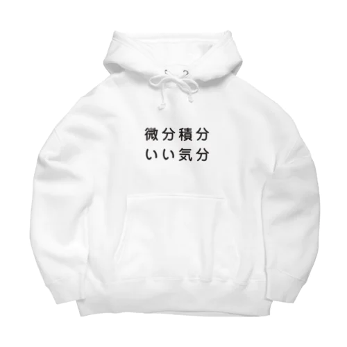 微分積分いい気分 Big Hoodie