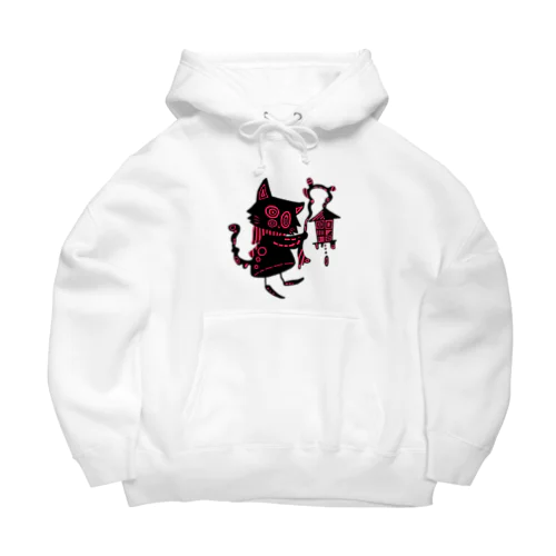 赤信号(猫) Big Hoodie