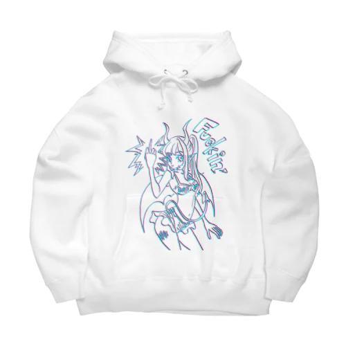 ふぁっきんデビルちゃん Big Hoodie