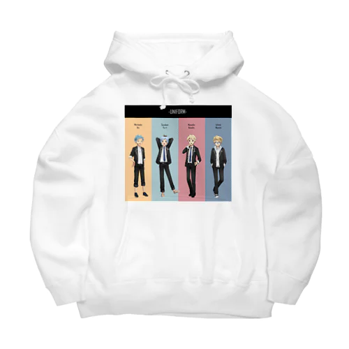 きよこー4メン Big Hoodie