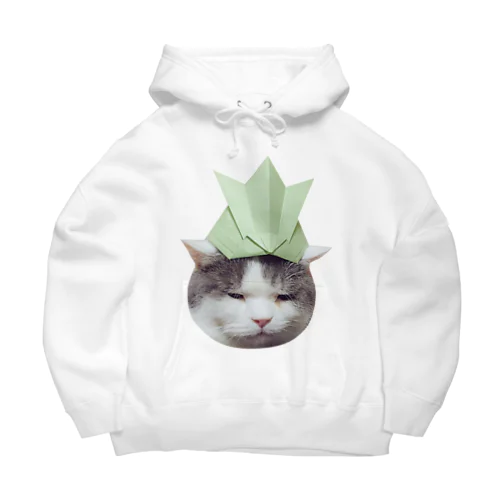 憂い猫 Big Hoodie