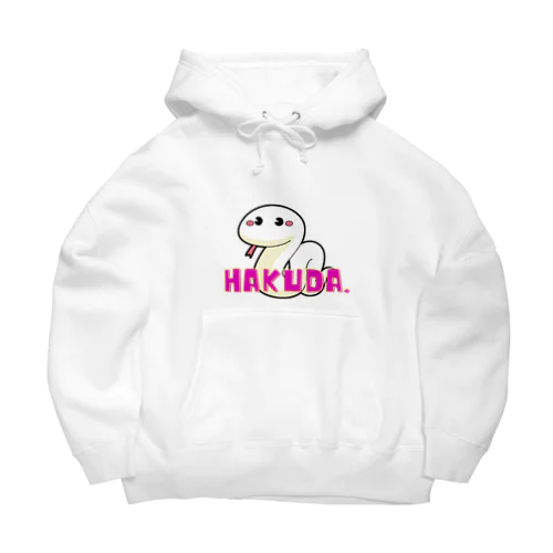 HAKUDA.ロゴ Big Hoodie