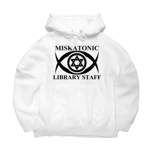 MISKATONIC LIBRARY STAFF ビッグシルエットパーカー