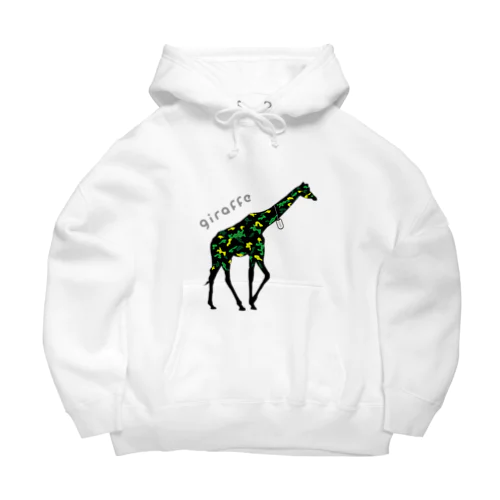 ビッグシルエットパーカー_giraffe Big Hoodie