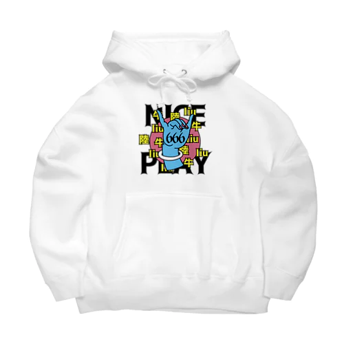 NICE PLAY【666】 Big Hoodie