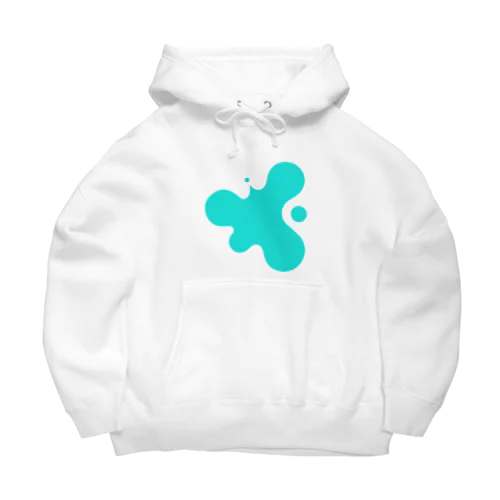 水色絵の具 Big Hoodie