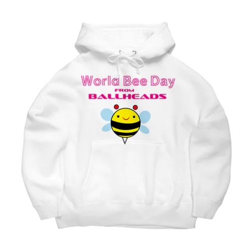 世界ハチの日 World Bee Day ビッグシルエットパーカー