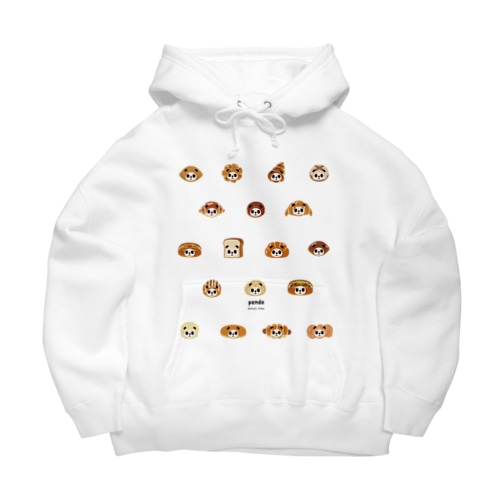 カブリモノパン・ダ集合 Big Hoodie