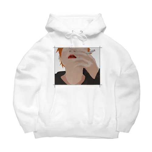 カッコつけたい Big Hoodie