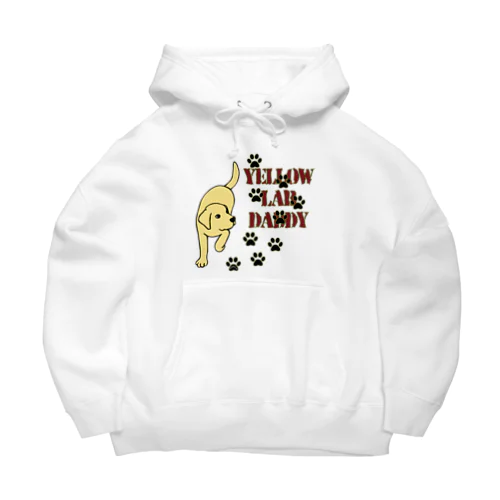 Yellow Lab Daddy　イエローラブラドール Big Hoodie