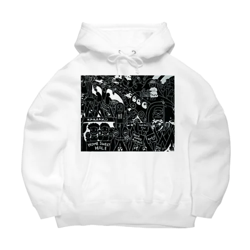 Home Sweet Hale ＜Dark Hawaii＞ Big Hoodie