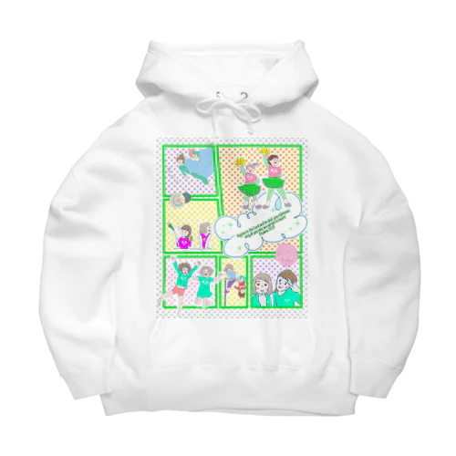 我が家のsk漫画風デザイン💗 Big Hoodie