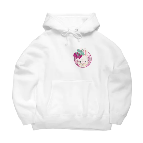 シェイクshop(ネイビーの目) Big Hoodie