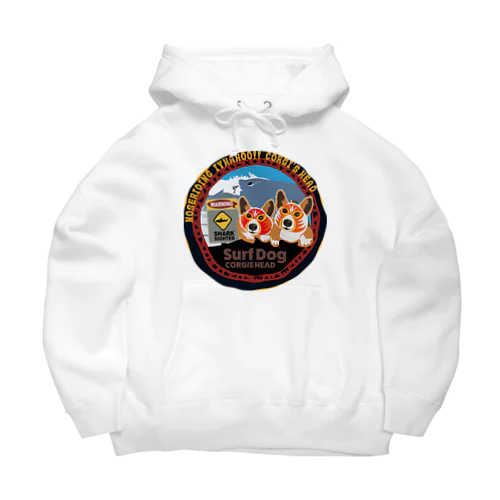 コーギーズヘッドのマスクコーギー Big Hoodie