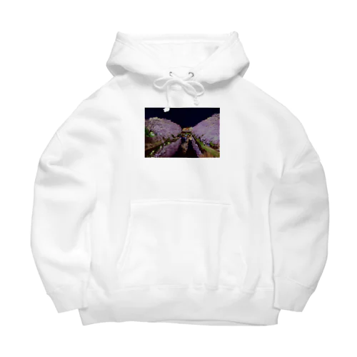 夜桜 Big Hoodie