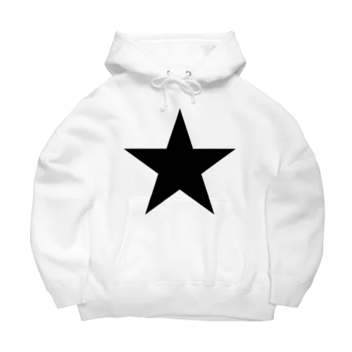 BLACK STAR-GTO STAR-(黒星・ワンスター) Big Hoodie