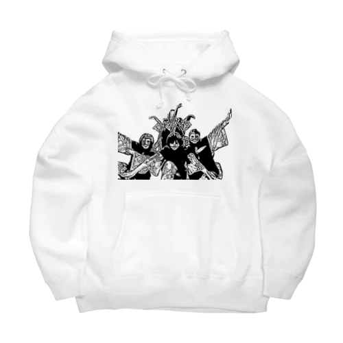 湯煙ファイブ Big Hoodie