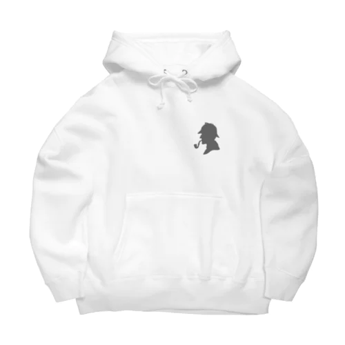 シャーロック・ホームズ（ワンポイント　グレー） Big Hoodie