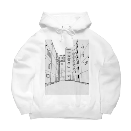 漫画の路地裏 Big Hoodie